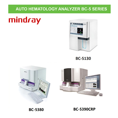 AUTO HEMATOLOGY ANALYZER BC-5 SERIES